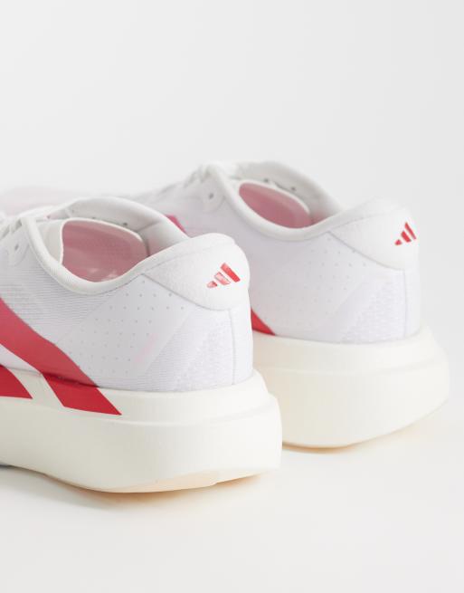 adidas - Hardlopen - Adizero EVO SL - Sneakers in wit en roze, 2 van 5