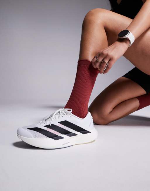 adidas - Hardlopen - Adizero Evo SL - Sneakers in wit en zwart