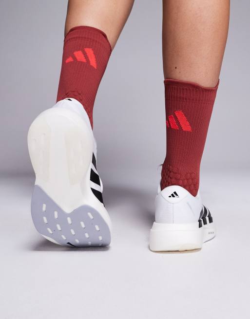 adidas - Hardlopen - Adizero Evo SL - Sneakers in wit en zwart, 4 van 5