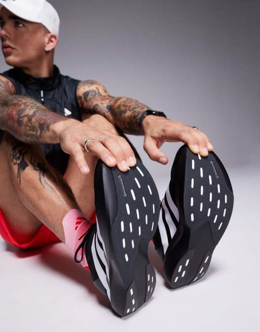 adidas - Hardlopen - Adizero EVO SL - Sneakers in zwart en wit, 4 van 5