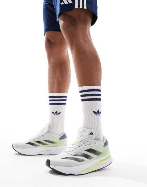 adidas - Hardlopen - Adizero SL2 - Sneakers in wit met geel - view 1