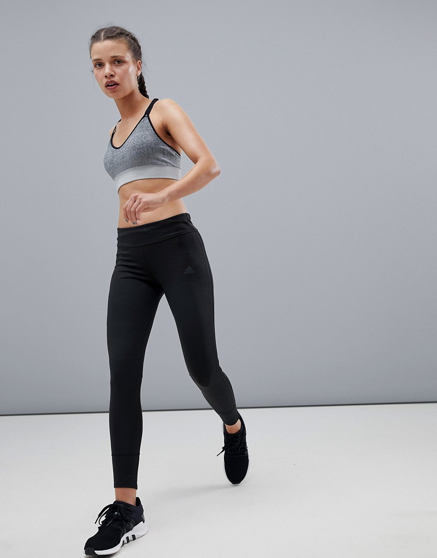 Adidas - Hardlopen - Climacool Response legging in zwart