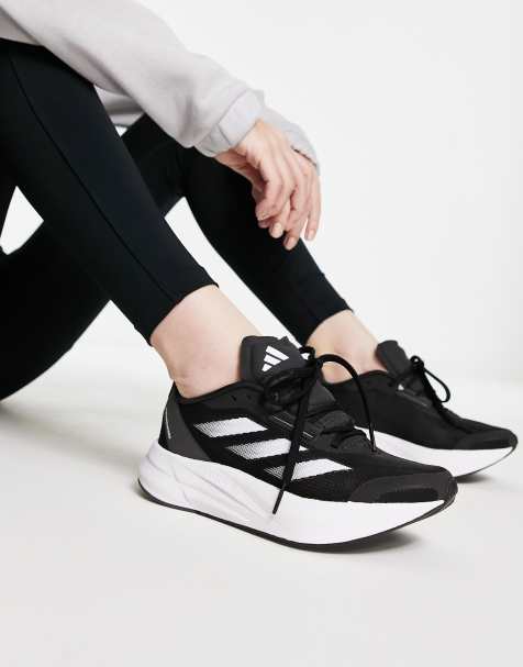 adidas - Hardlopen - Duramo Speed - Sneakers in zwart en wit - view 1
