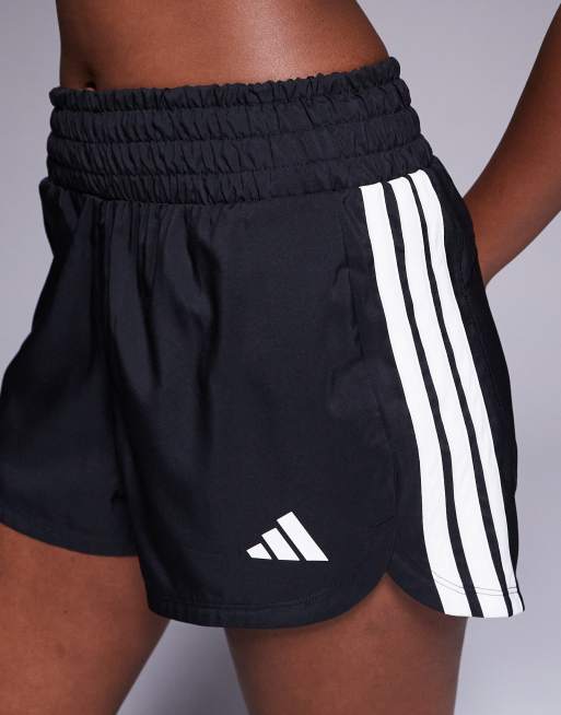 adidas - Hardlopen - Flex Pacer - Short met hoge taille in zwart, 5 van 5