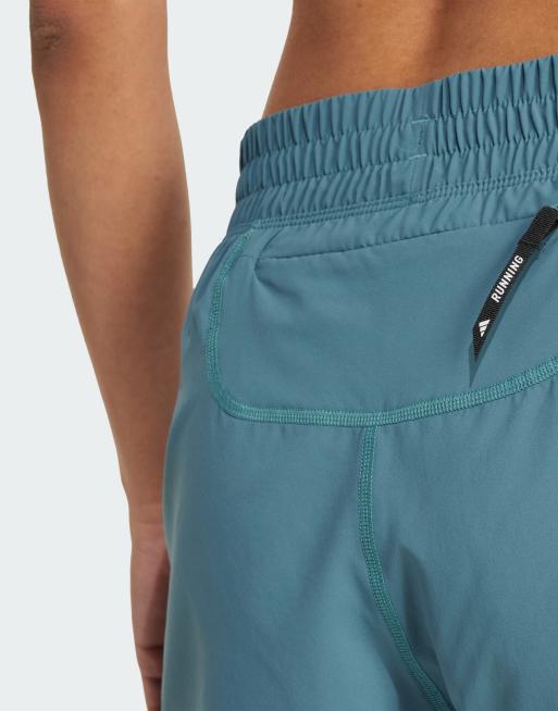 adidas - Hardlopen - Own The Run - Shorts in preloved blauwgroen, 5 van 5