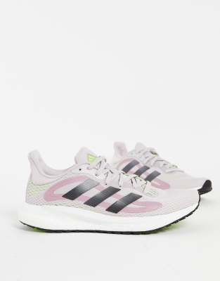 adidas - Hardlopen - Solar Glide 4 - Hardloopschoenen in lila en grijs 
