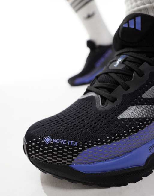 adidas - Hardlopen - Supernova GTX - Sneakers in zwart en blauw, 4 van 5