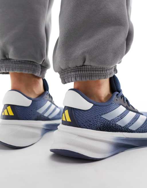 adidas - Hardlopen - Supernova Stride - Sneakers in marineblauw en zilver, 5 van 5
