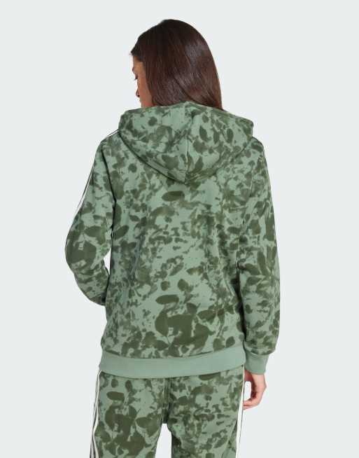 adidas Hoodie in Green, 3 of 4
