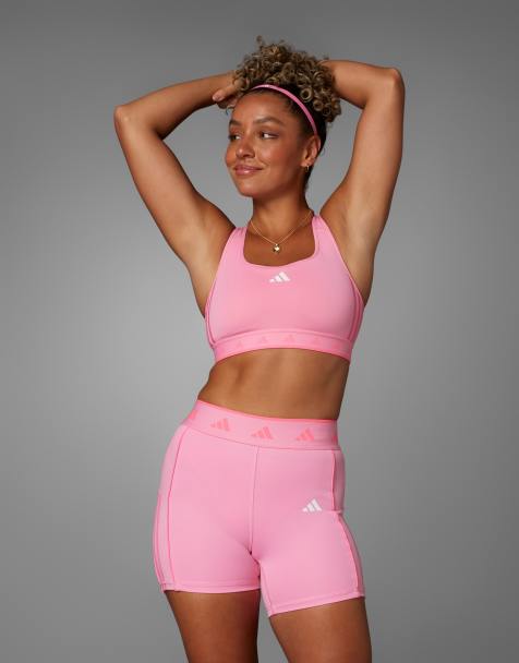 adidas performance yoga pant in Pink