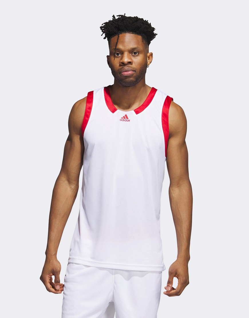 adidas Icon Squad Jersey in White