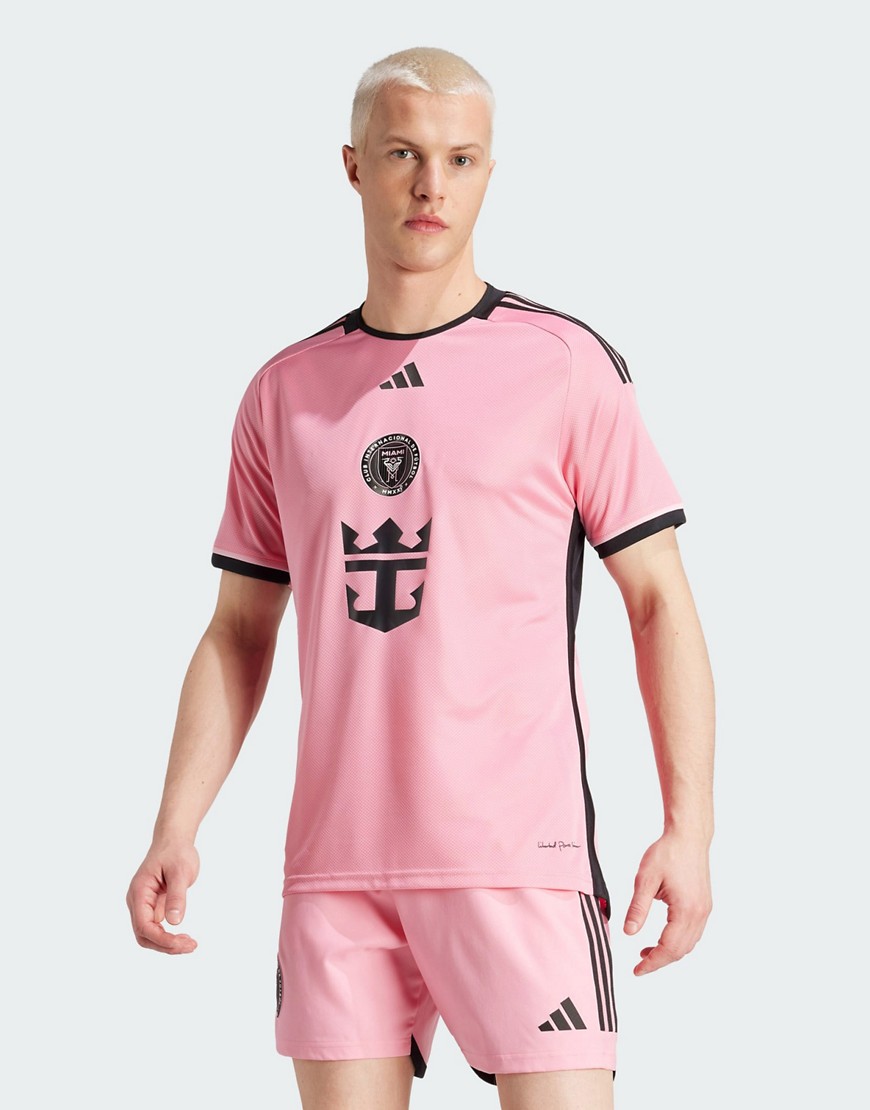Adidas Inter Miami CF 24/25 Messi Home Authentic Jersey in pink