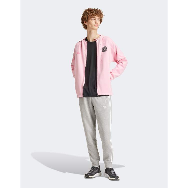 Light pink clearance adidas track jacket