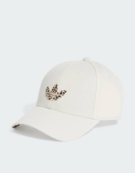 adidas – Kappe in Weiß mit Leopardenmuster - view 1