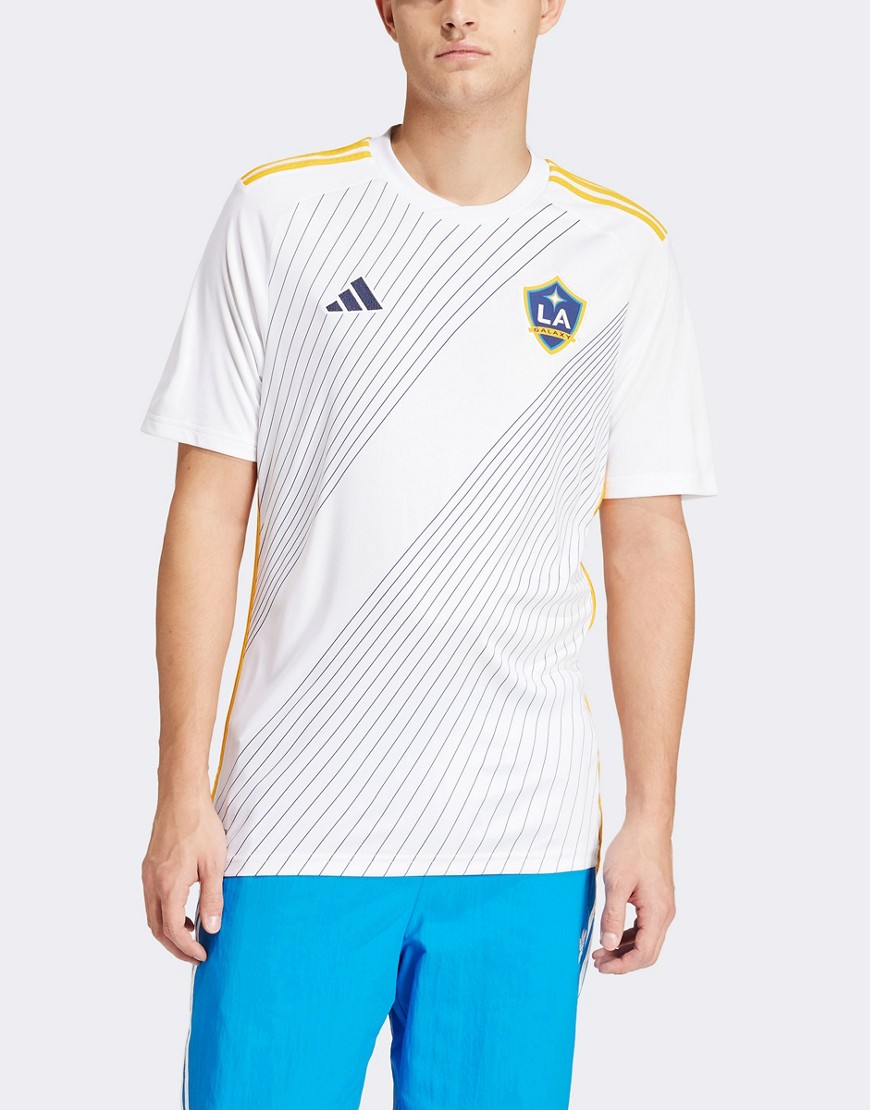 adidas LA Galaxy 24/25 Home Jersey in t-shirt White