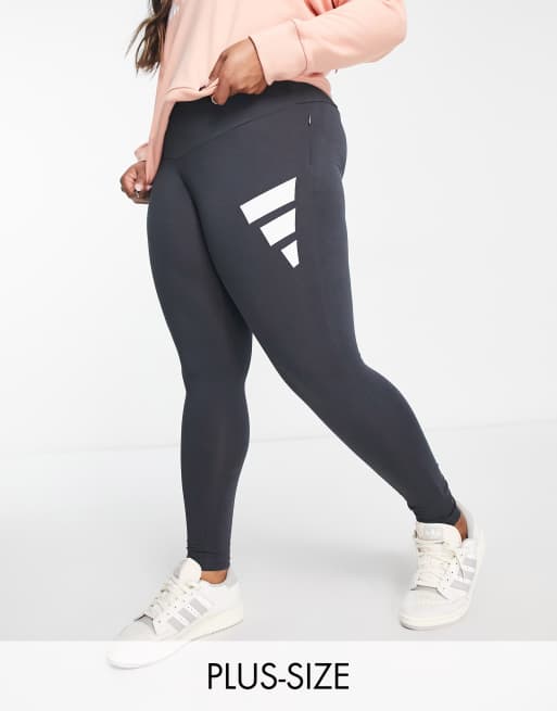 Grey and sale white adidas leggings