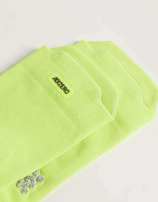 adidas leichte Laufsocken in Gelb, 2 von 3