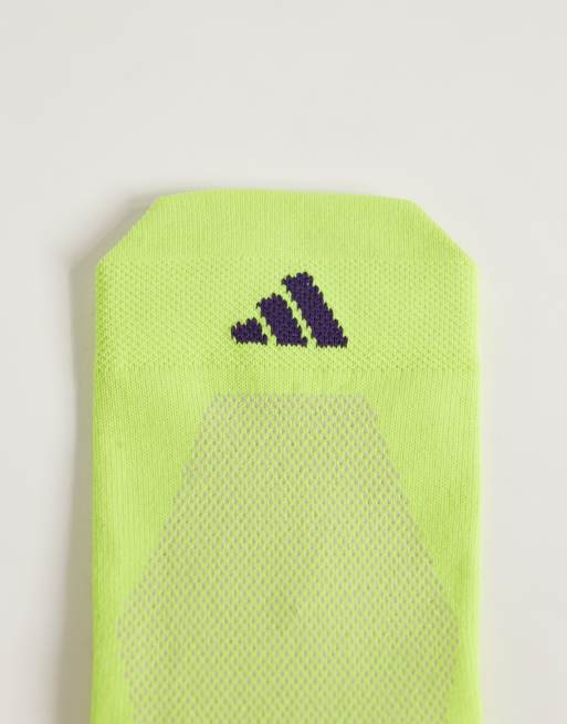 adidas leichte Laufsocken in Gelb, 3 von 3