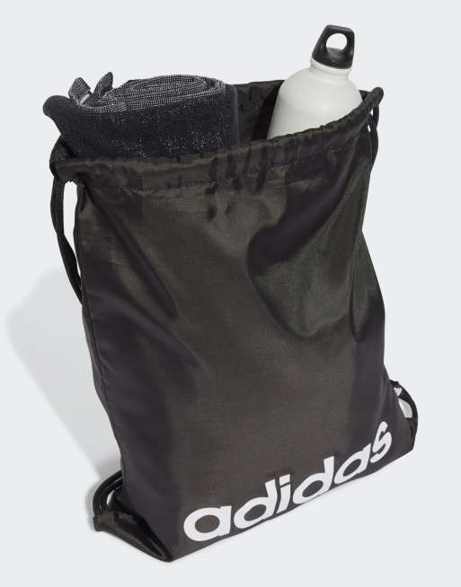 adidas Linear - Sporttas in zwart/wit, 2 van 3