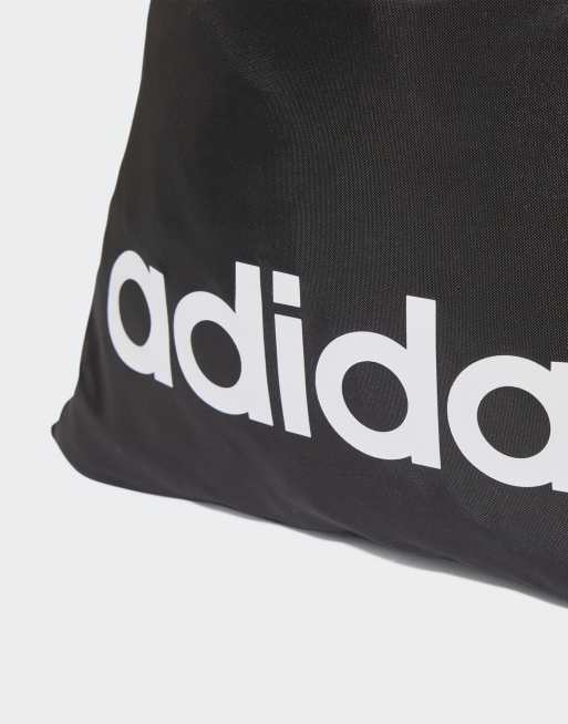 adidas Linear - Sporttas in zwart/wit, 3 van 3