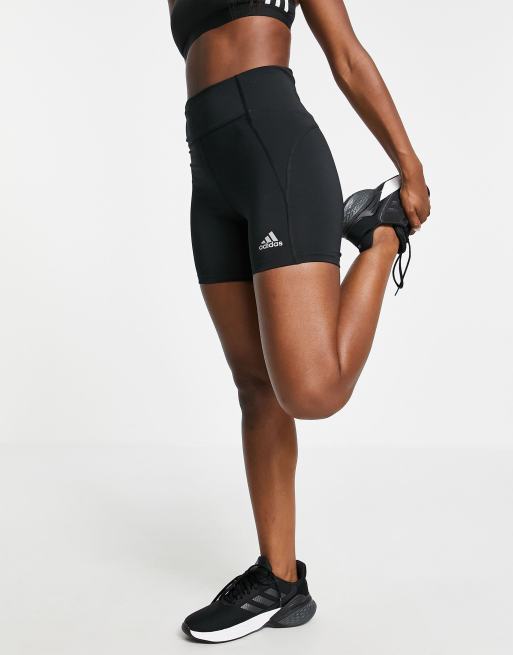 adidas – Löpning – Own The Run – Svarta, tighta shorts