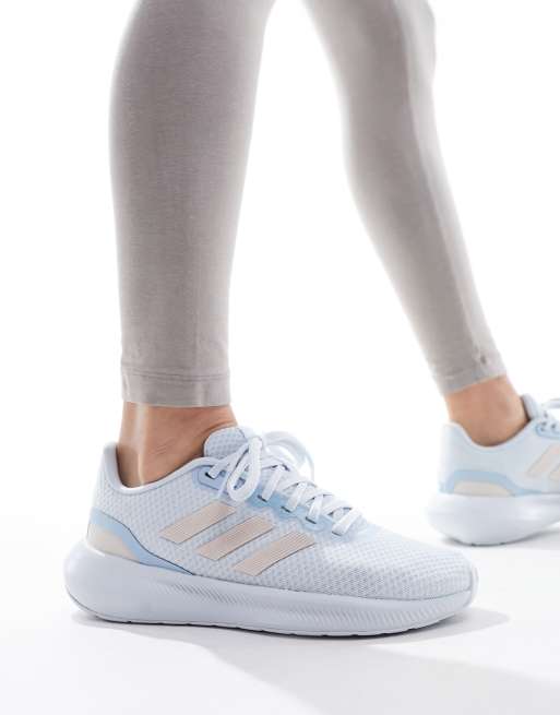 adidas – Löpning – Runfalcon 3.0 – Ljusblå träningsskor, 5 av 5