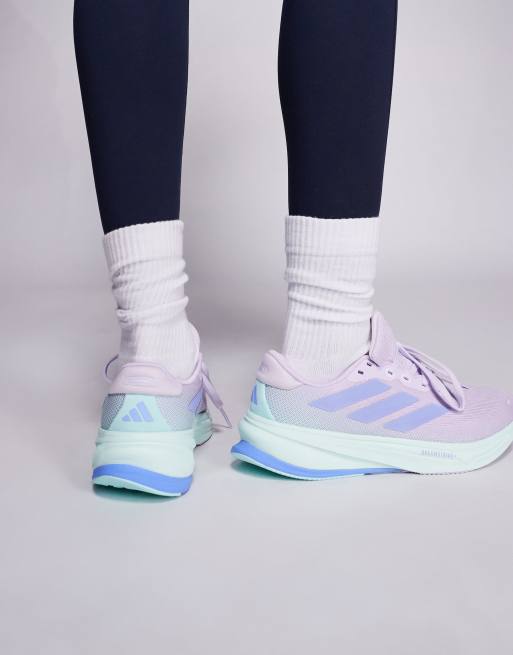 adidas – Löpning – Supernova Rise 2 – Syrenlila och blå löparskor, 3 av 5
