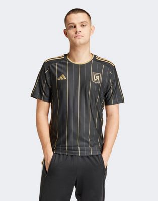 adidas Football Los Angeles FC 24/25 Home Jersey t-shirt in black