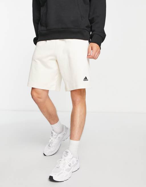 Cream best sale adidas shorts