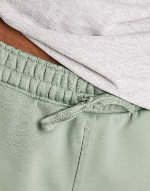 adidas Lounge shorts in green ASOS