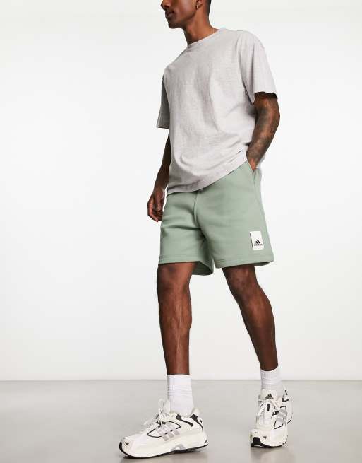 adidas Lounge shorts in green