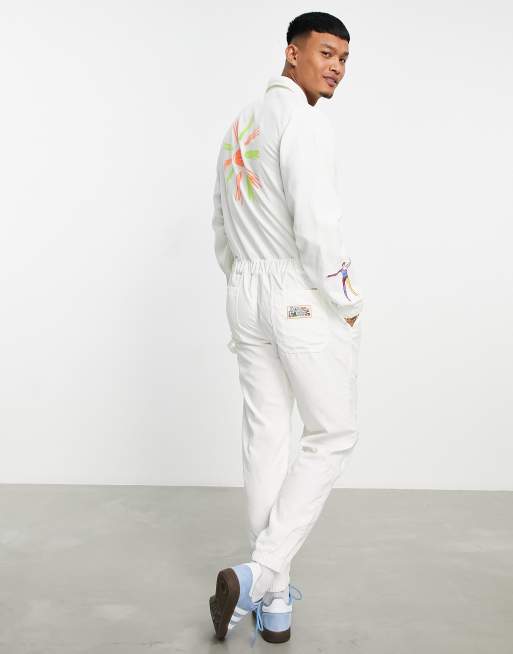 White best sale adidas jumpsuit