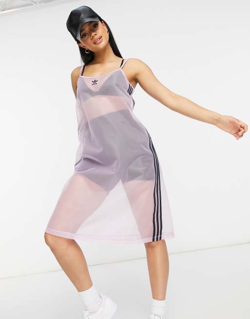 adidas purple dress