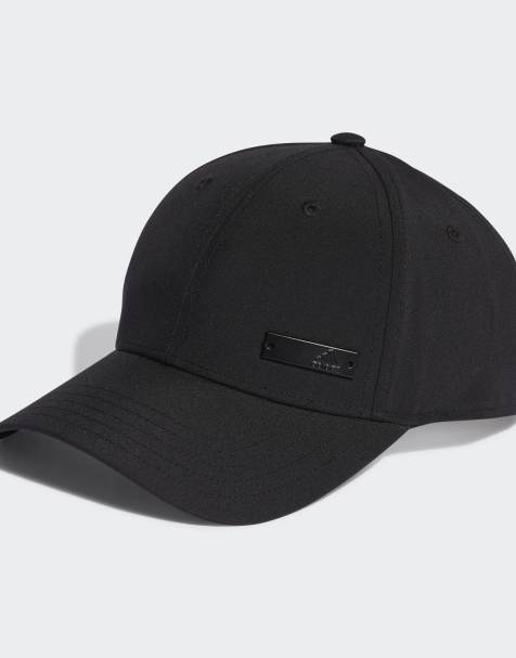 adidas Metal badge lightweight baseball cap in black - view 1