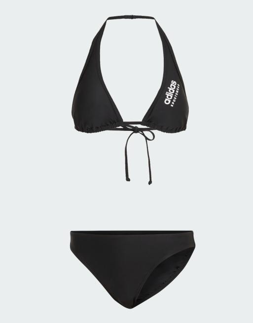 Adidas bikini 2025 schwarz weiß