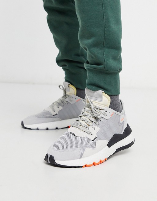 adidas nite jogger homme grise