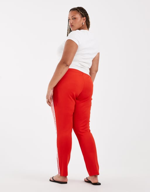adidas Orginals Plus trackies in red, 2 of 5
