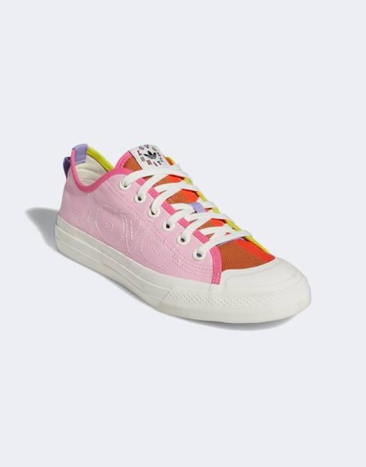 adidas Orginals Pride Nizza sneakers in multi ASOS