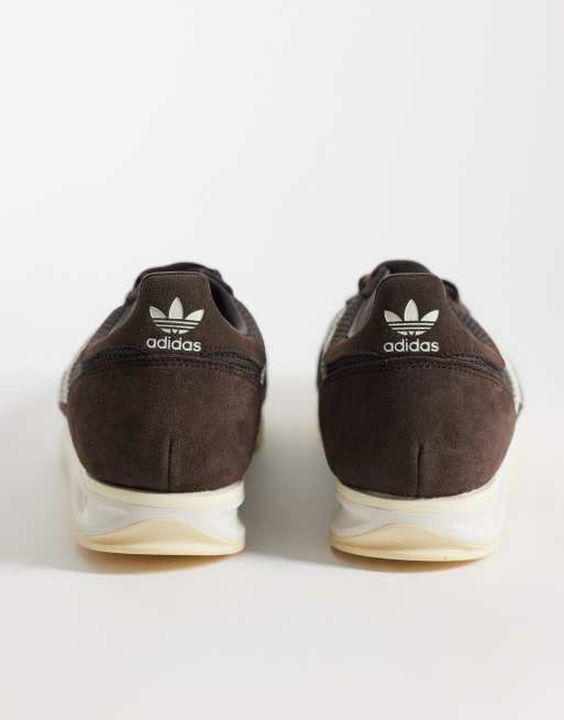 adidas Orginals SL 72 RS Sneaker in Braun und Weiß, 3 von 5