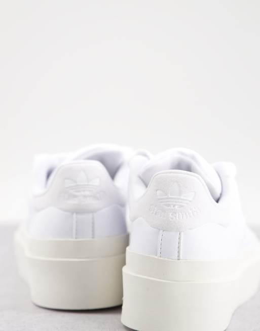 adidas Originals Stan Smith Lea Sock Sneaker In White Bb0006 for