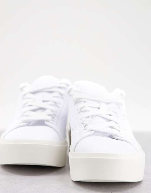 adidas Originals Stan Smith Lea Sock Sneaker In White Bb0006 for