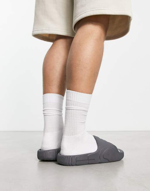 adidas Original - Adilette 22 - Mørkegrå sliders, 2 af 4