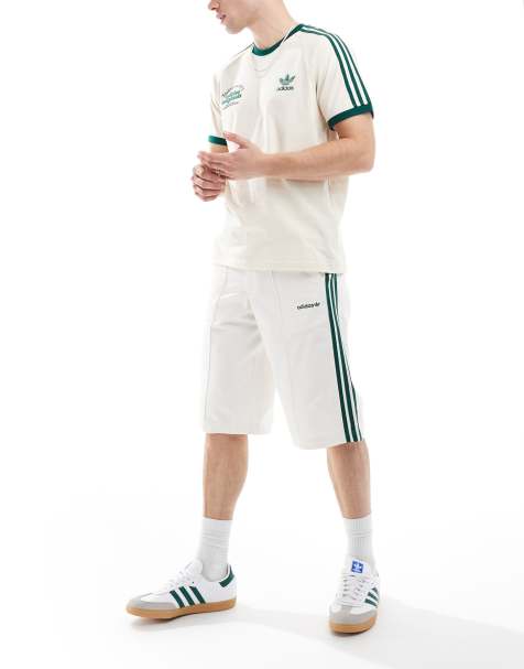 adidas Original – Bermudashorts im 80er-Stil in Wollweiß, Schrittlänge 28 cm - view 1