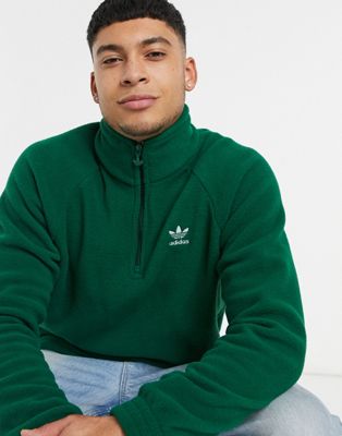 green adidas fleece