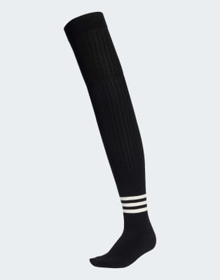 adidas Originals - 1 Paar kniehohe Socken in Schwarz