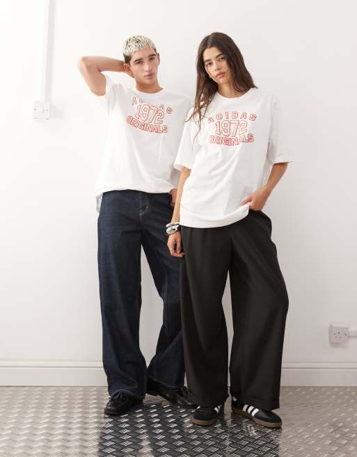 adidas Originals 1972 graphic t-shirt in white | ASOS