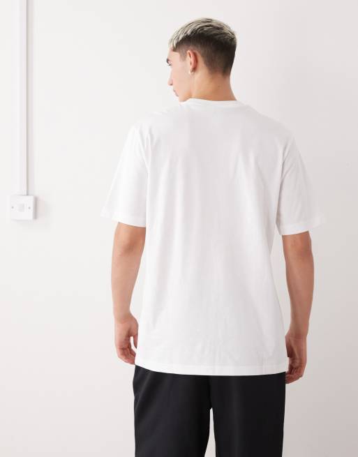 adidas Originals 1972 small graphic t-shirt in white