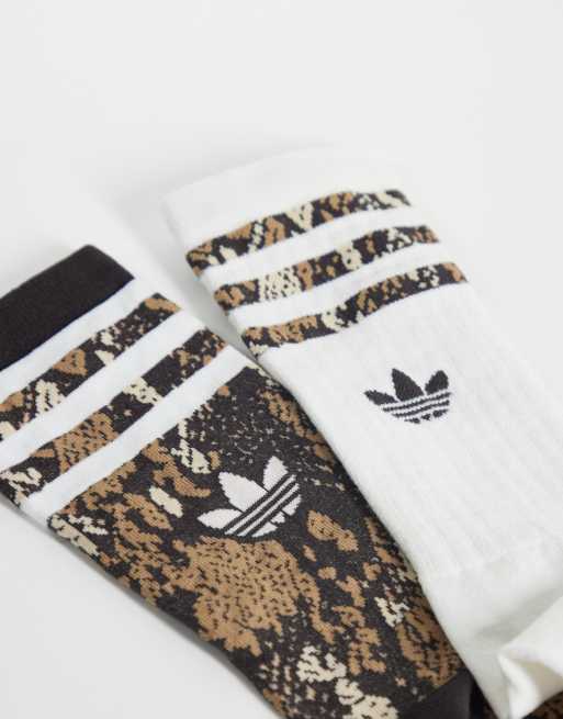 adidas Originals 2-pack strumpor med ormmönster, 2 av 3