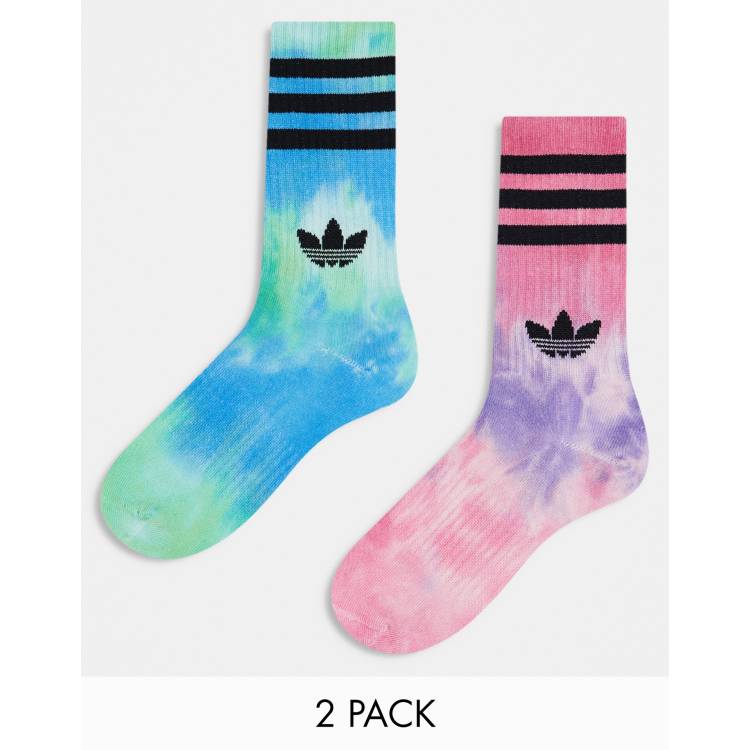 Adidas tie dye socks sale