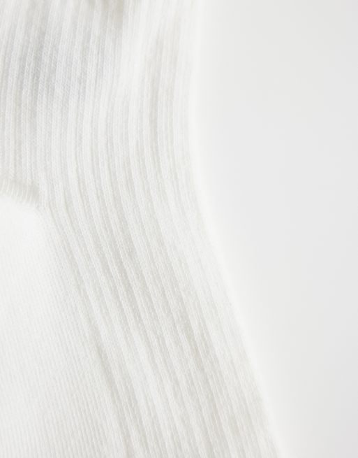 adidas Originals 2er-Pack Rüschen-Knöchelsocken in Schwarz und Weiß, 3 von 3